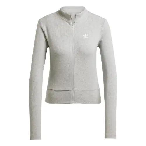 Adidas Originals Essentials Ribbed Full Zip Track Top