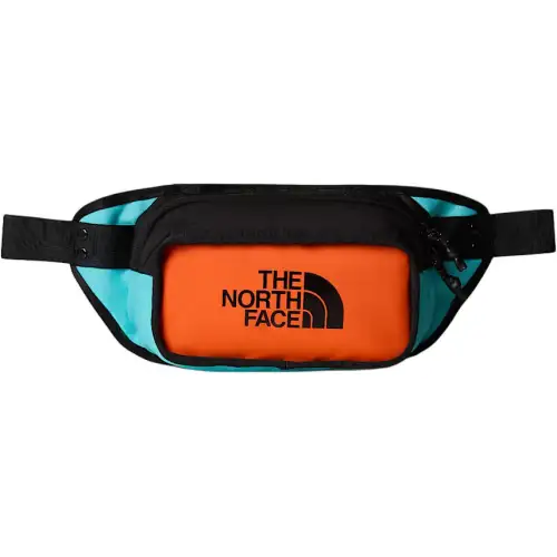 THE NORTH FACE 3L Crossbody Bag Sling Bag Fanny Pack Polyester Orange/Black Unisex