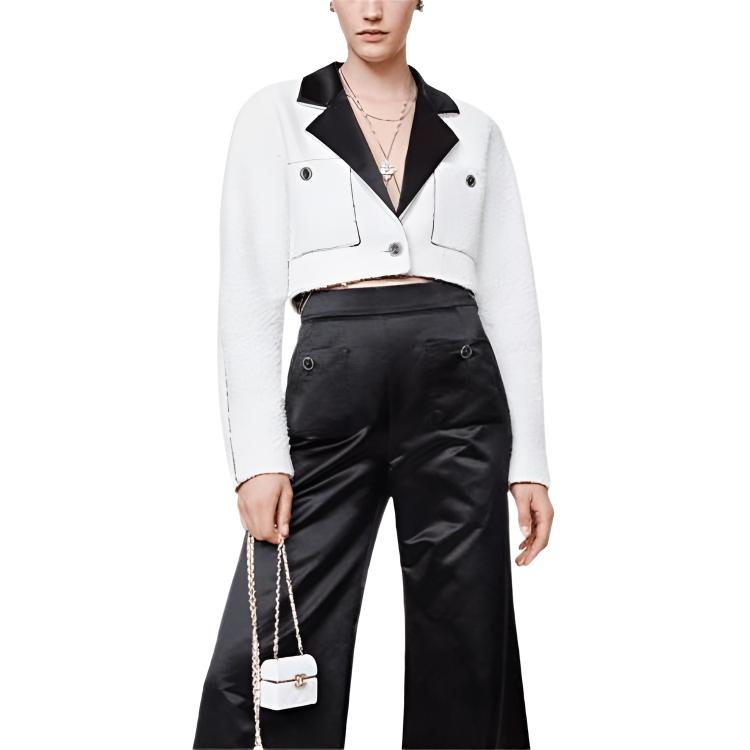 Женская куртка Chanel CHANEL (белая)