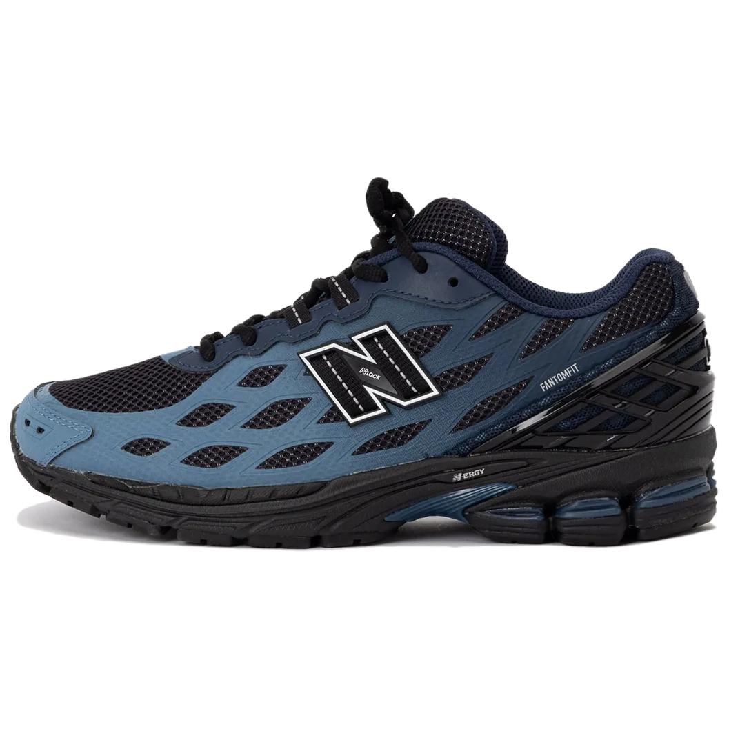 New Balance Abrasion Resistant Low top Running Shoes Unisex Blue Black