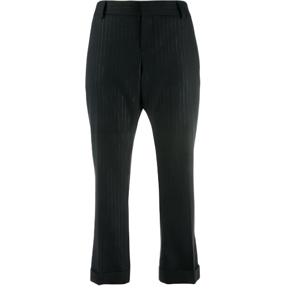 SAINT LAURENT Pinstripe Capri Pants