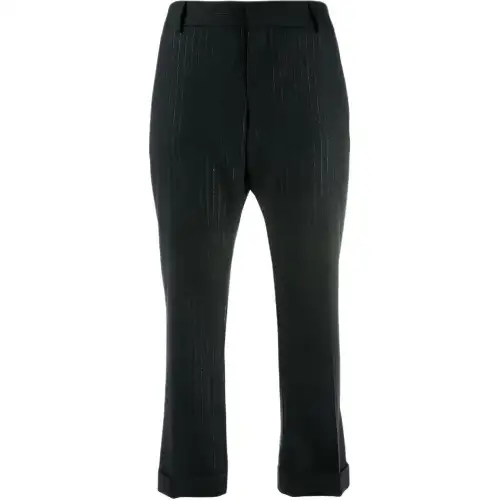 SAINT LAURENT Pinstripe Capri Pants