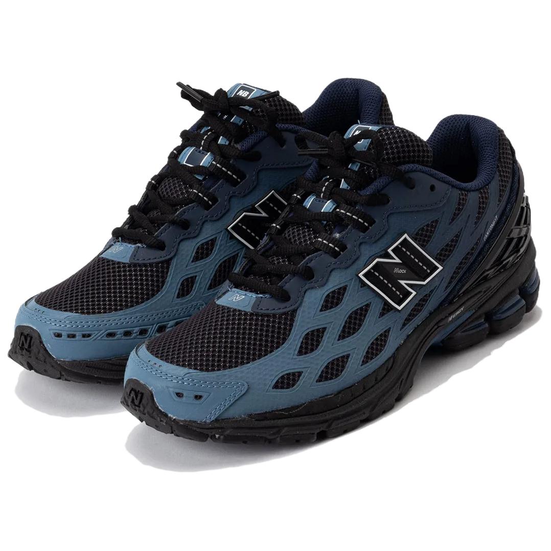 New Balance Abrasion Resistant Low top Running Shoes Unisex Blue Black