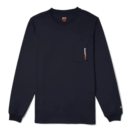 Timberland T Shirts Men's Black Crew Neck Moderate