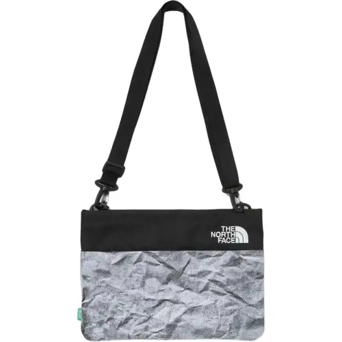 THE NORTH FACE Shoulder Bag, Crossbody Bag, Outdoor Bag Polyester Silver Unisex