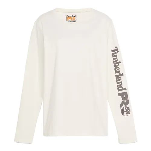 Timberland PRO T Shirts Women's White Crew Neck