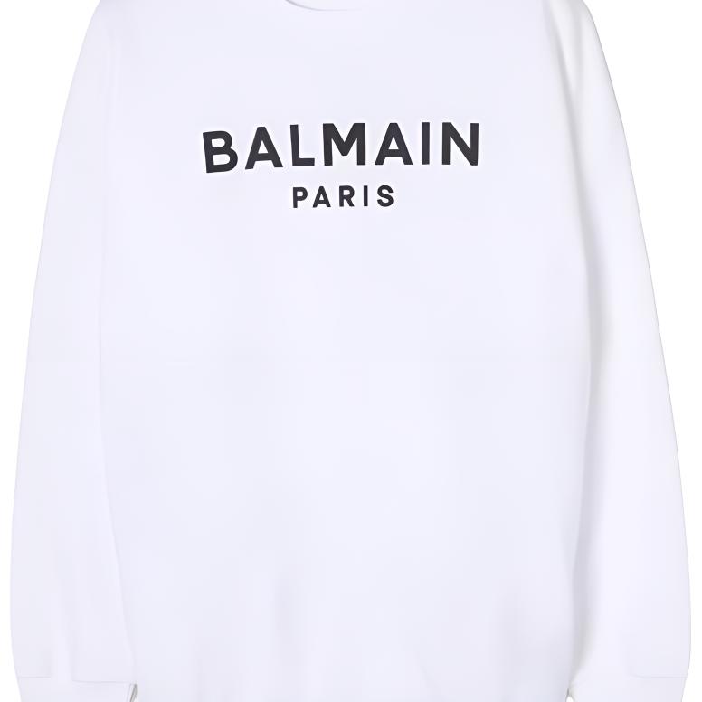 Толстовка BALMAIN (белая) — фото 3