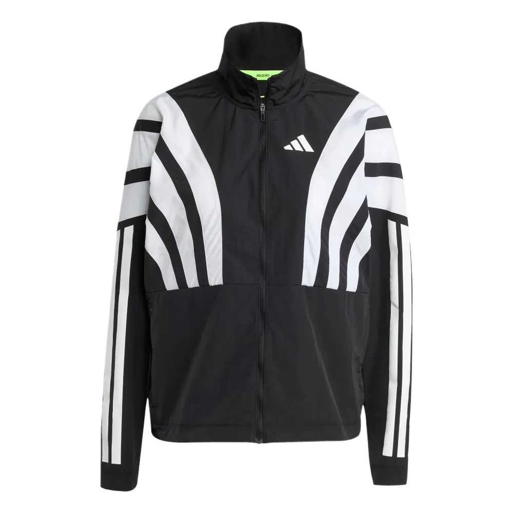 Adidas Free Shipping With AdiClub Adizero Archive Running Jacket
