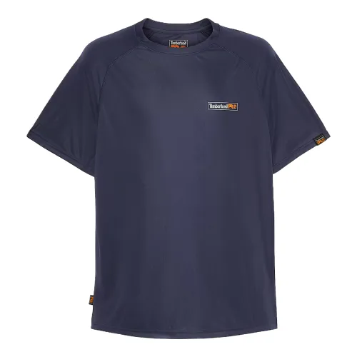 Timberland PRO T Shirts Men's Blue Crew Neck