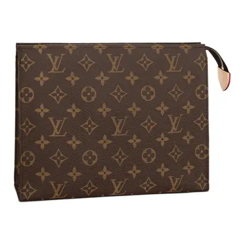 LOUIS VUITTON Toiletry Pouch 26 Monogram Brown