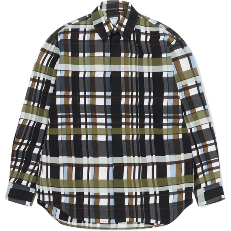 Bottega Veneta Checked Shirt