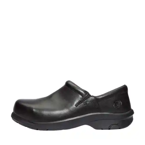 Timberland Newbury Leather Slip Resistant Abrasion Resistant Low top Casual Shoes Women's Black