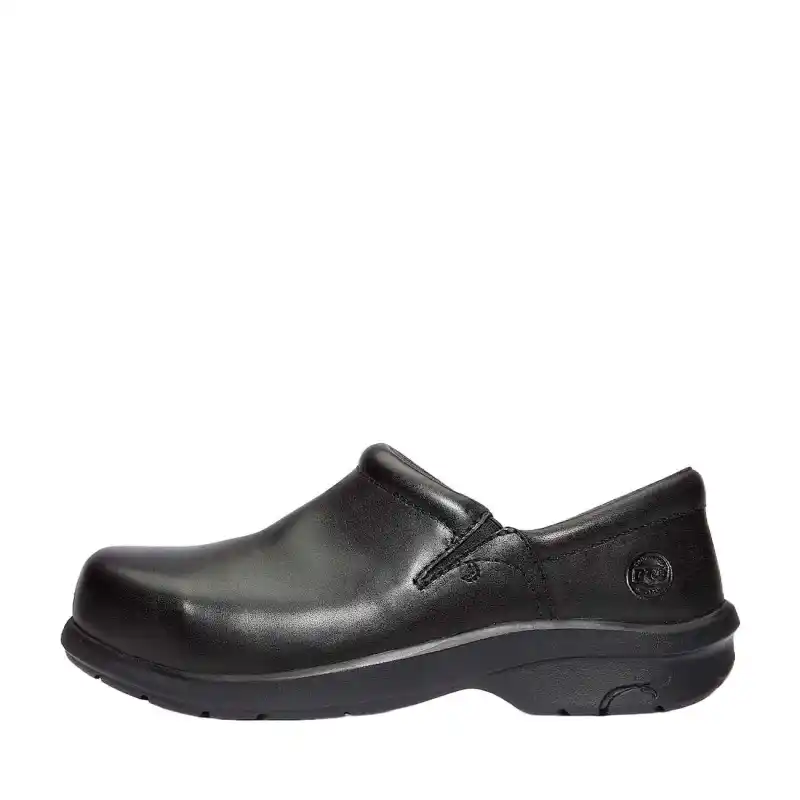 Timberland Newbury Leather Slip Resistant Abrasion Resistant Low top Casual Shoes Women's Black