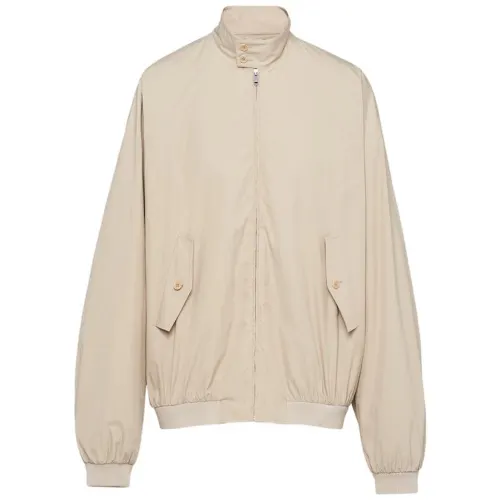 PRADA Jacket Men's Lime Gray Stone