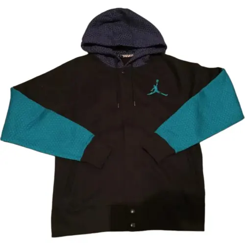 Jordan Air Jackets Men's Black Hooded Moderate Other