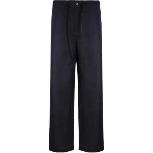 LOEWE SS23 Casual Pants Men's Blue