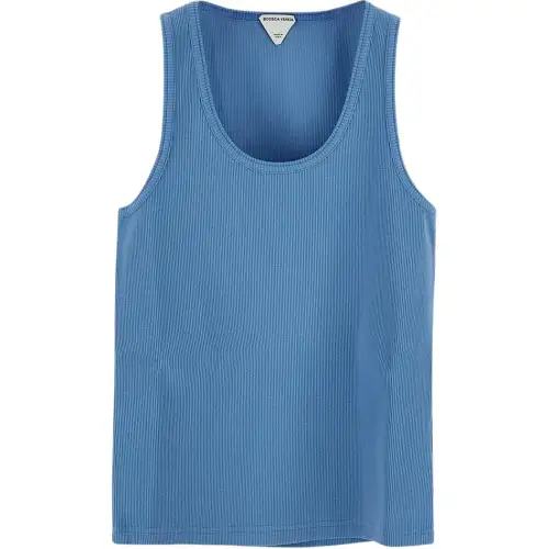 Bottega Veneta Tank Top Women's Blue