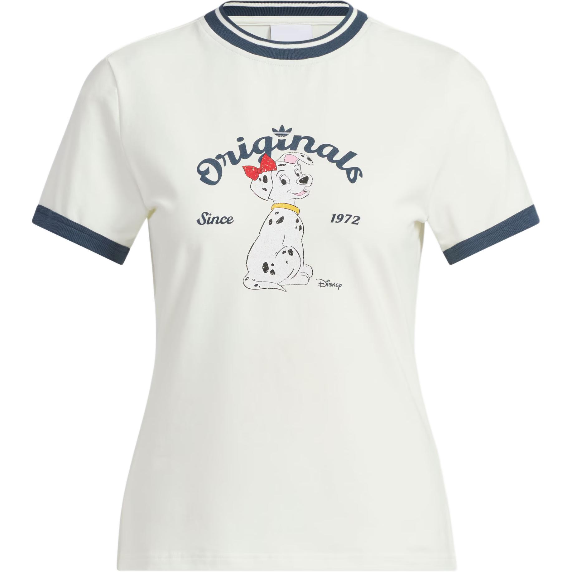 Женская футболка adidas originals × Disney (белая)