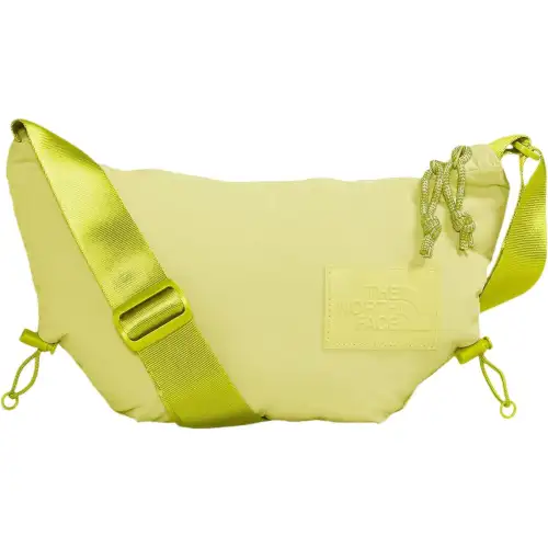 THE NORTH FACE 3.1L One Shoulder Crossbody Outdoor Bag Recycled Nylon Sun Elf & Sulfur Spring Green Women's