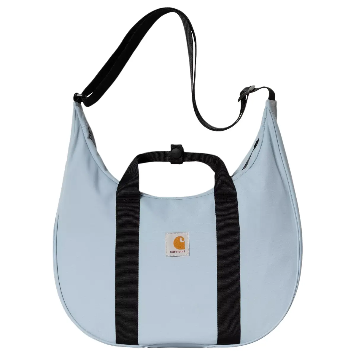 Carhartt WIP Nylon Shoulder Bag, Crossbody Bag, Handbag Medium Unisex Light Blue