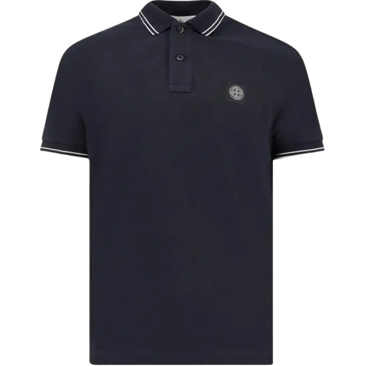 STONE ISLAND Polo Shirt Men's Marine Blue