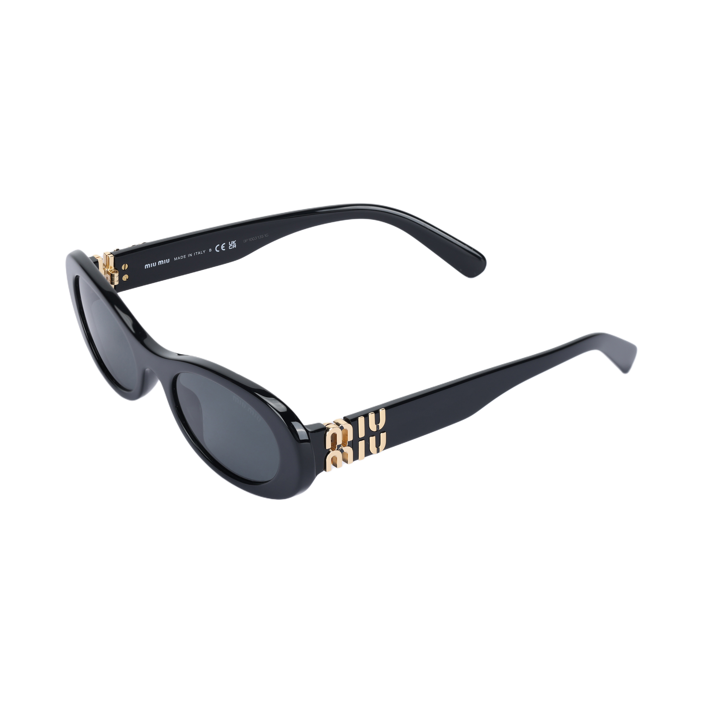 Miu Miu Miu Glimpse oval-frame sunglasses