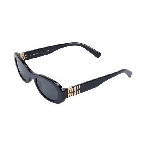 Miu Miu Miu Glimpse oval-frame sunglasses