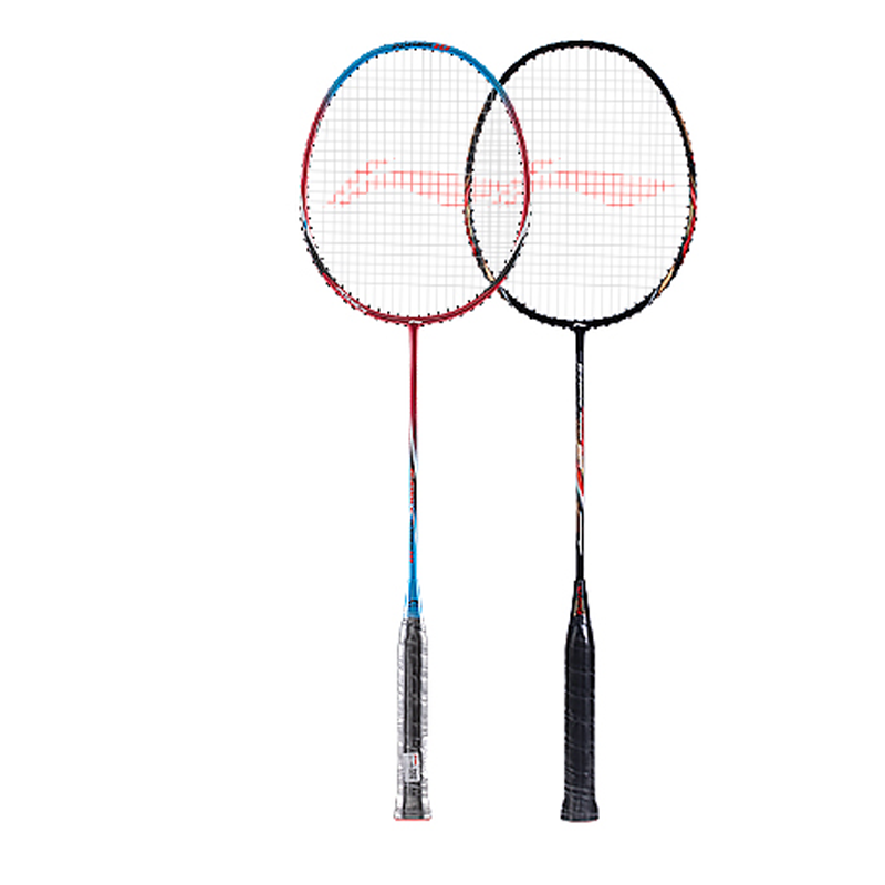 Li Ning Carbon Aluminum Badminton Rackets Control Type All around Defense Entry level Unisex Double Rackets