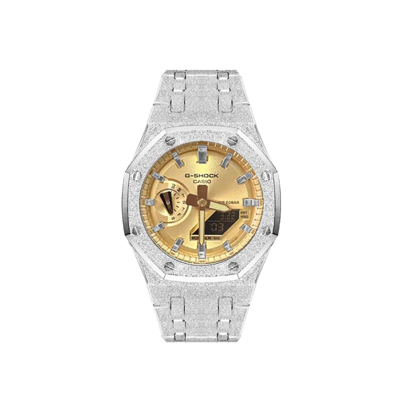 CASIO Custom Collection Quartz Movement Watch Unisex Gold Dial
