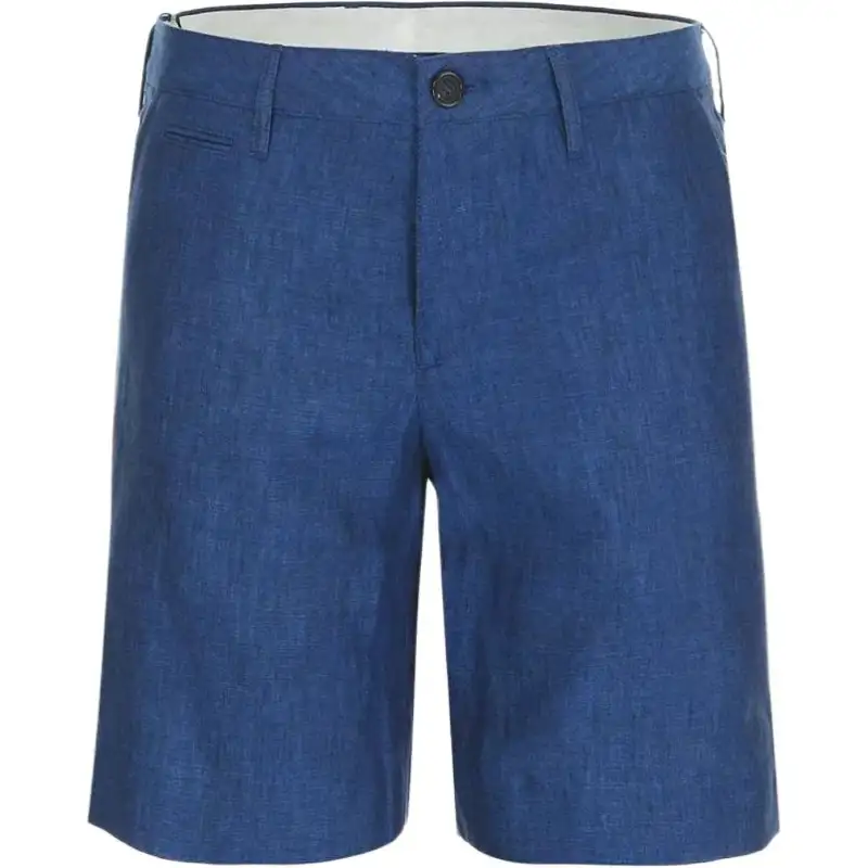 Burberry Casual Shorts Men's Blue Moderate Straight Fit Pants