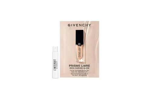Givenchy Perfume Base Makeup Sample Set, Soft Light Skin Friendly Liquid Foundation Floral Elf Perfume Sample Kit