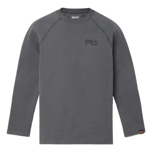 Timberland PRO T Shirts Men's Gray Crew Neck Moderate