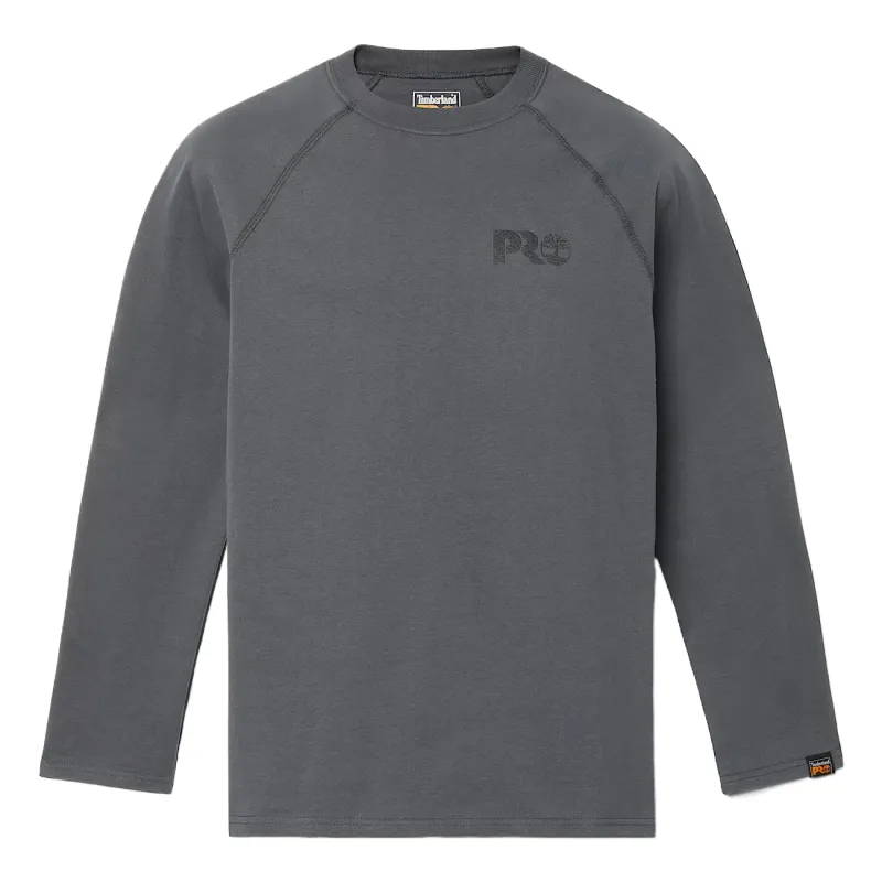 Timberland PRO T Shirts Men's Gray Crew Neck Moderate