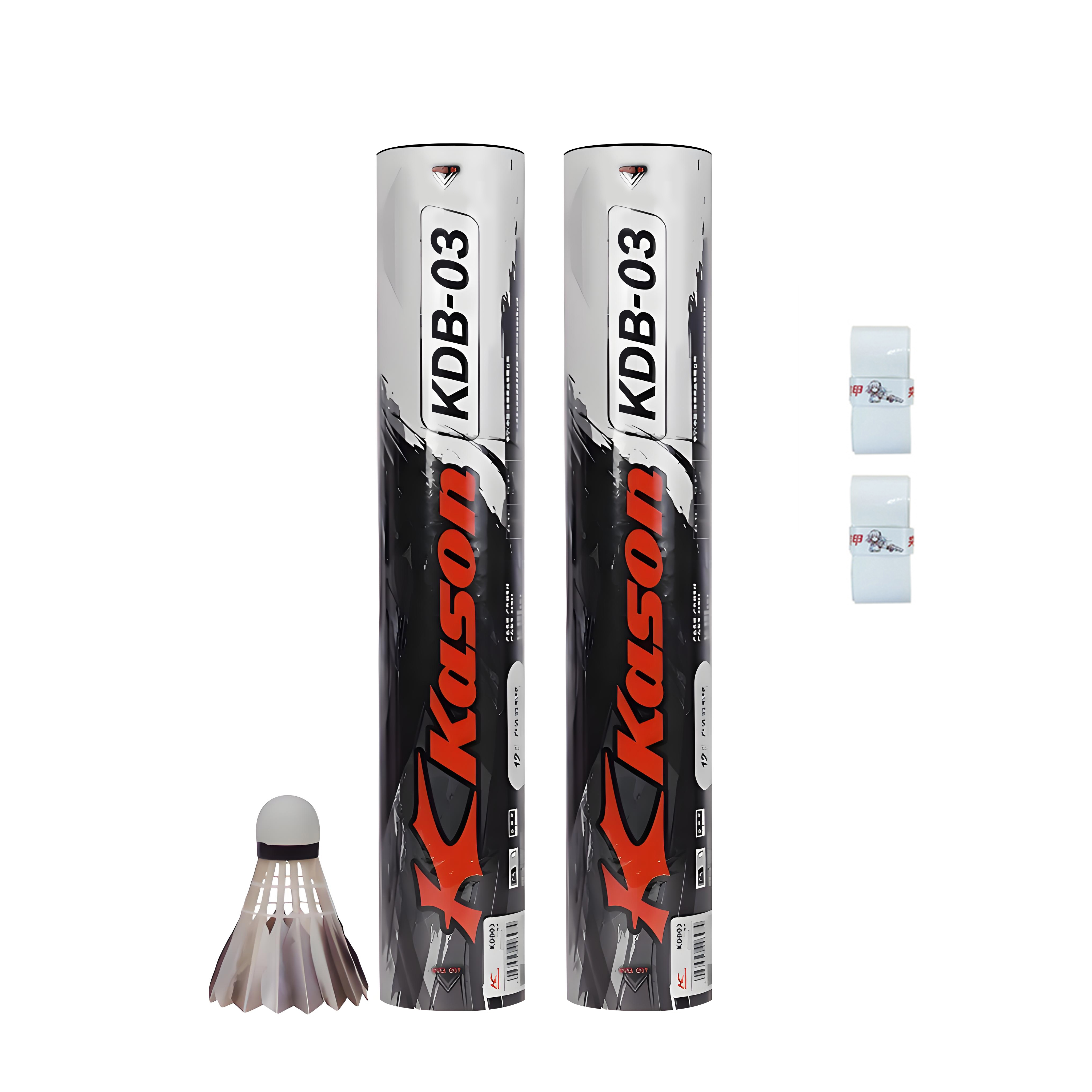 Li Ning Kaiser Duck Feather Shuttlecock 12 Pack All Round Duck Feather Indoor And Outdoor Shuttlecocks