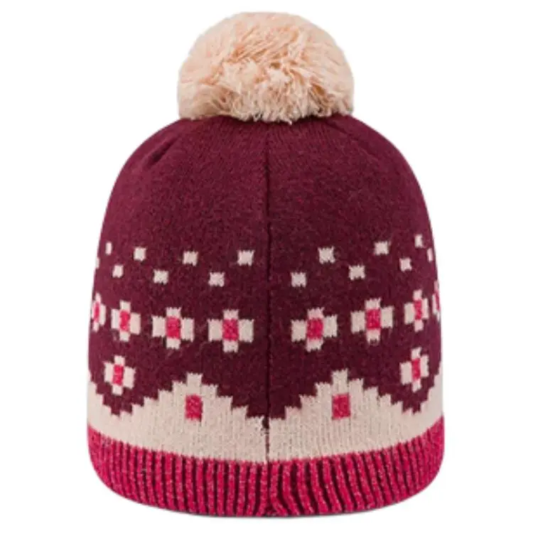 Timberland Knitted Fabric, Polyester Beanies Women's Red
