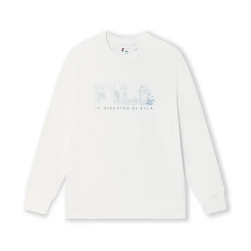 FILA Heritage T Shirt Men's Cloud White