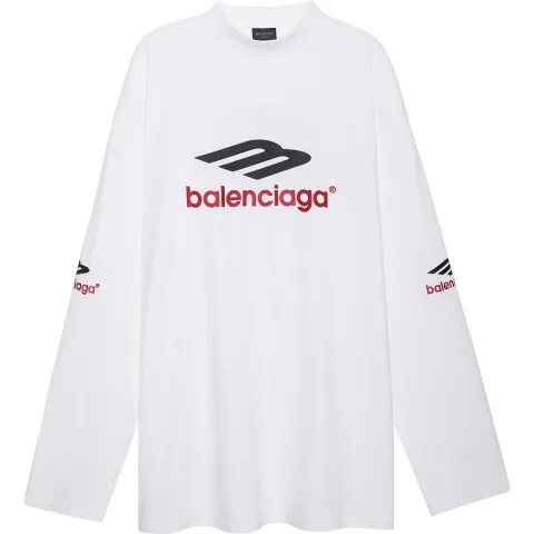 Balenciaga FW23 T Shirt Loose Fit Men's White