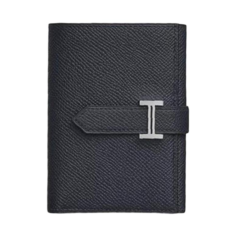 Женский кошелек Hermes Bearn (черный)