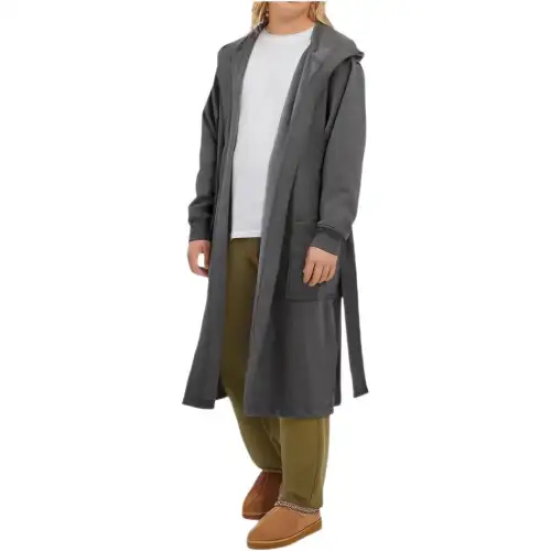 UGG Coats Men's Gray Hooded Moderate