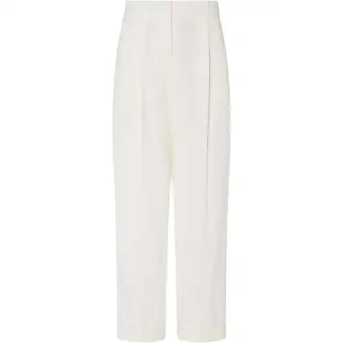 THE ROW SS24 Casual Pants Women's Ecru