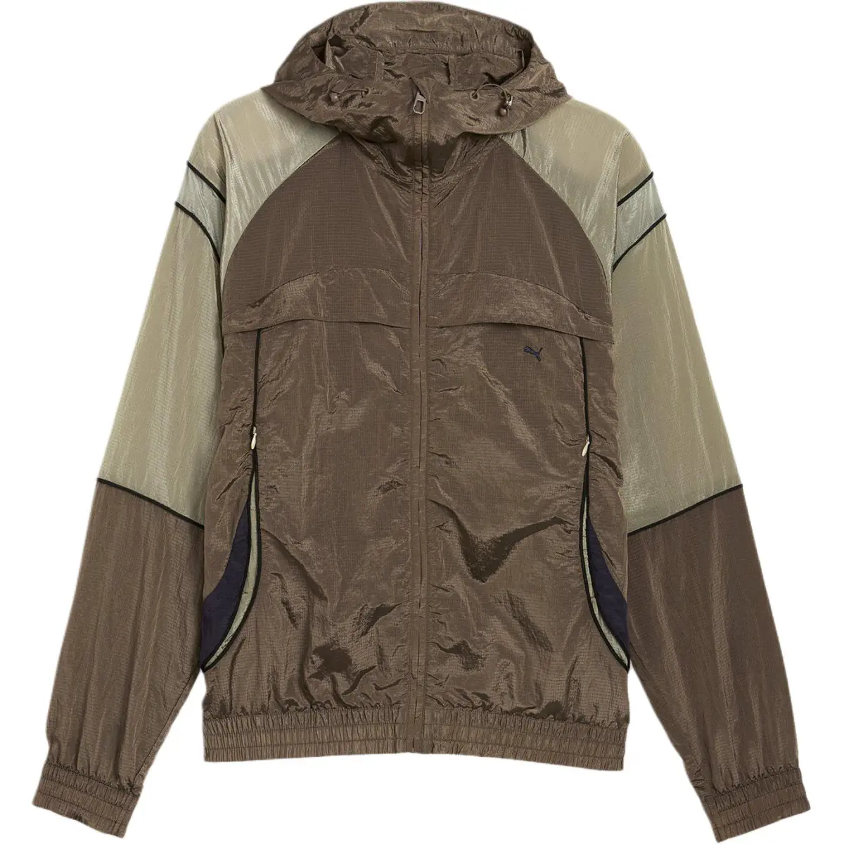 PUMA Jackets Unisex Brown-41 Hooded (Non-detachable) Moderate
