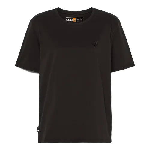 Timberland T Shirts Women's Black Crew Neck