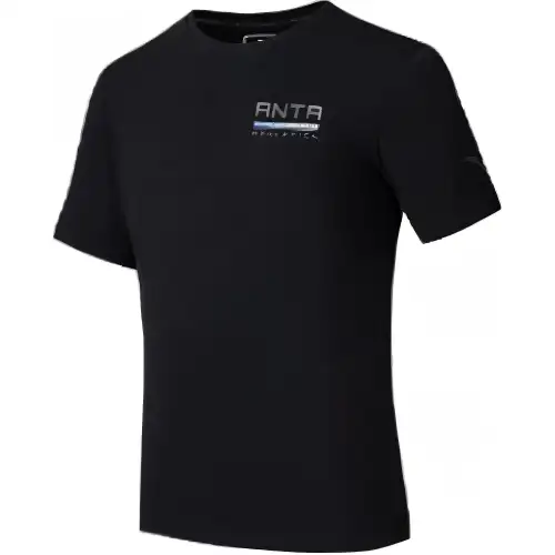 Anta Variety Training Collection T Shirt Men's Basic Black