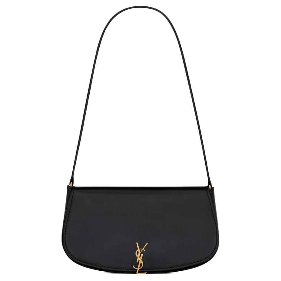 Женская сумка SAINT LAURENT YSL VOLTAIRE Logo (черный)