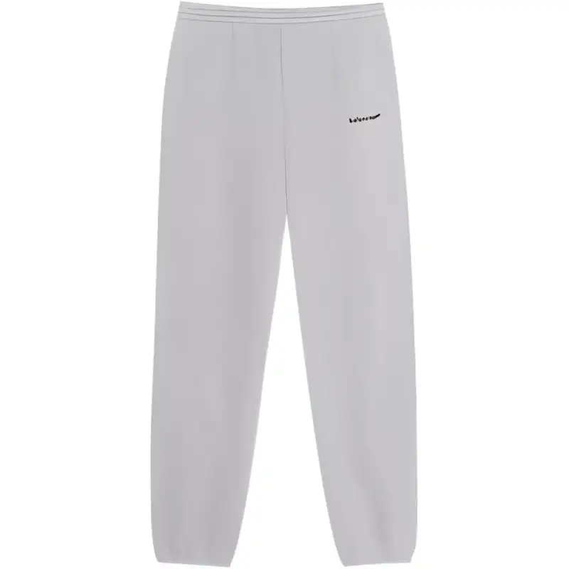Balenciaga Casual Pants Men's Gray Moderate Straight Fit Pants