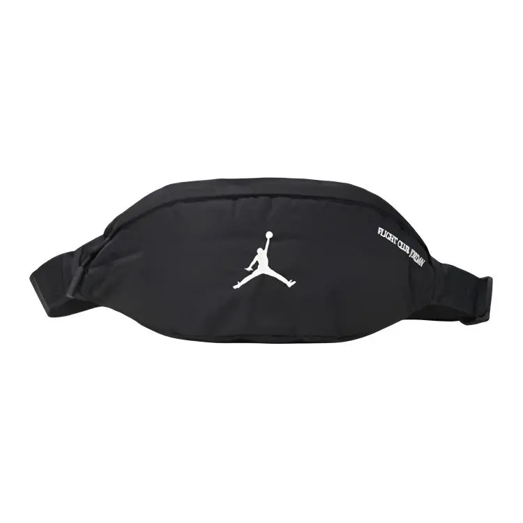 Jordan Polyamide One Shoulder Crossbody Fanny Pack Unisex Black