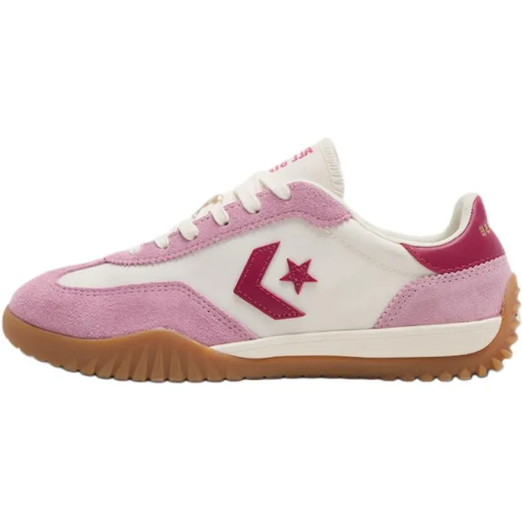 Converse Run Star Trainer Low top Casual Shoes Unisex Pink White