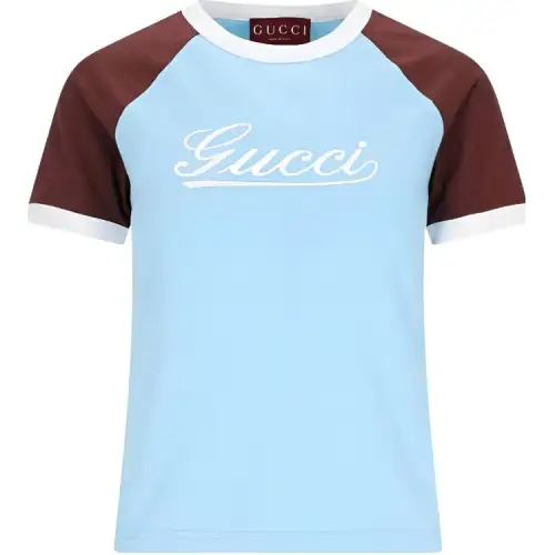GUCCI Jersey T Shirt 'Heavenly Blue'