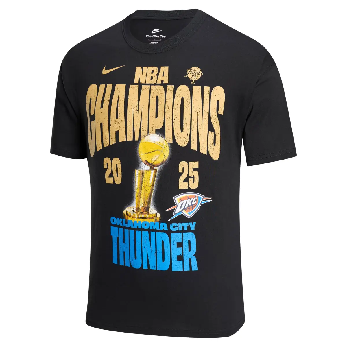 Nike X NBA T-Shirts Men's Black Crew Neck Thin