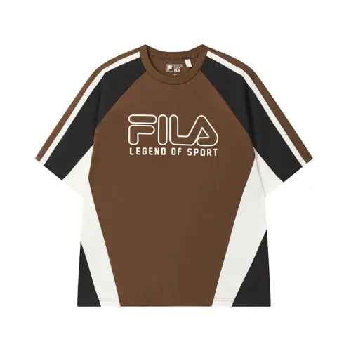 FILA ORIGINALE T Shirt Men's Dried Milk Umber